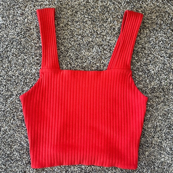 American Eagle Women's Tank Top Red Size Medium - Picture 1 of 3
